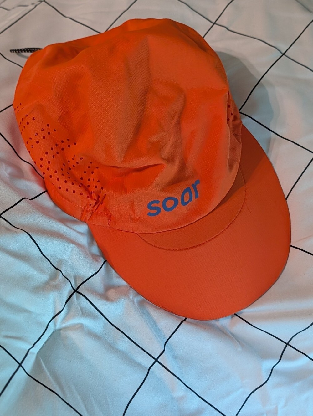Soar Orange Running Hat
